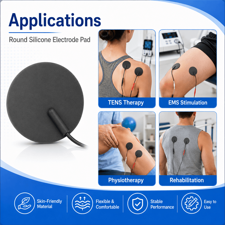 Hypoallergenic and skin-safe hydrogel electrode pads for sensitive skin