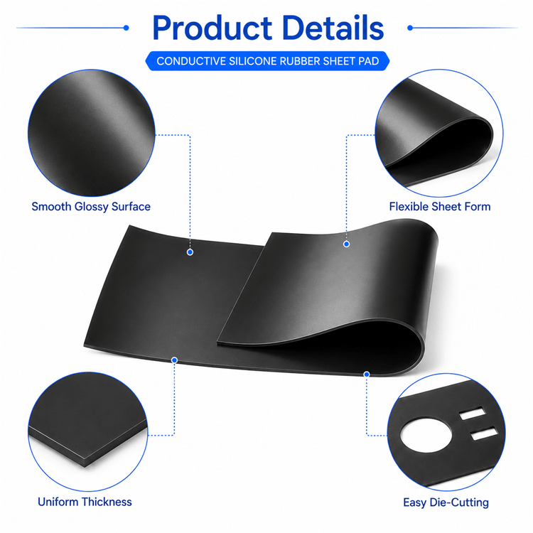 Application of conductive silicone electrode in physiotherapy, TENS, and EMS rehabilitation equipment