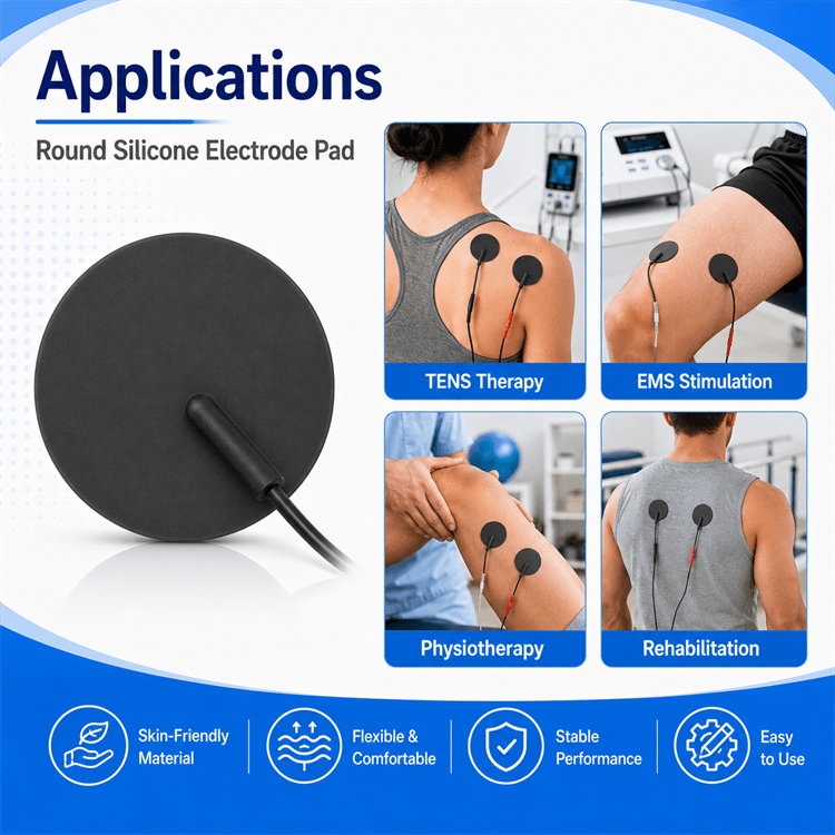 Proper connection and operation guide for silicone electrode pads