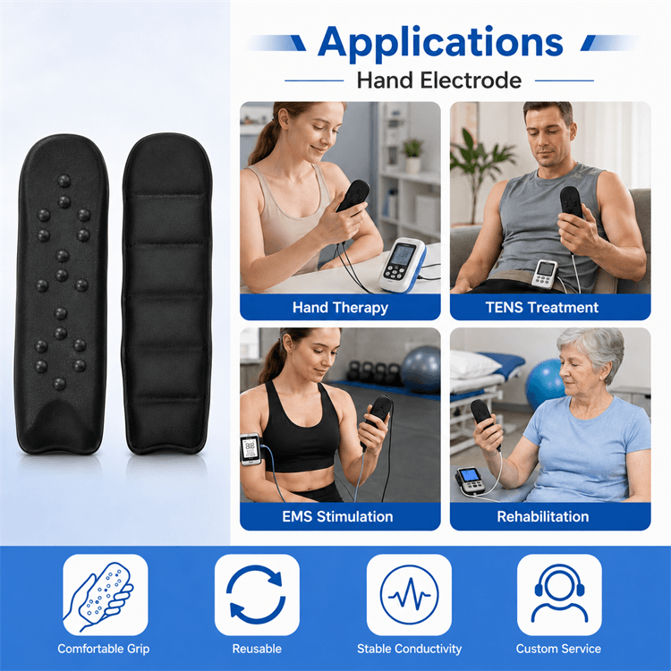 OEM ODM custom reusable electrode pads for sensitive skin